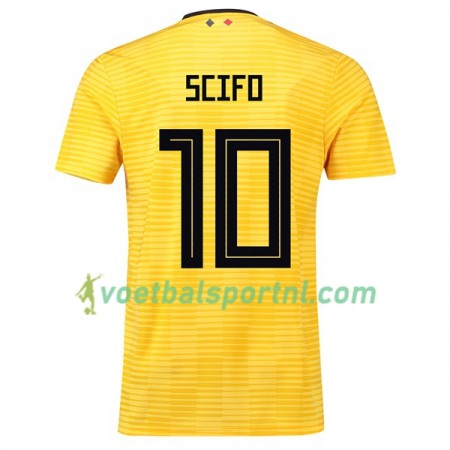 België Scifo 10 Uit Shirt WK voetbal 2018
